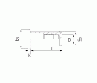 TUERCA REMACHABLE INOX BRALO LISA CABEZA ANCHA FONDO CERRADO